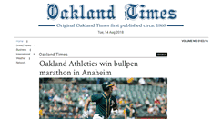 Desktop Screenshot of oaklandtimes.com